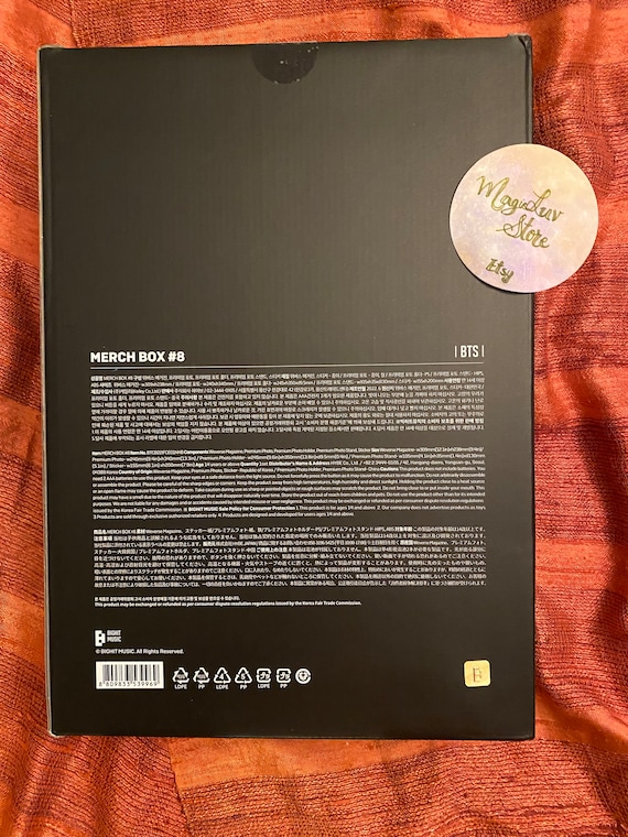BTS Membership Merch Box #8 Sealed Set - Etsy