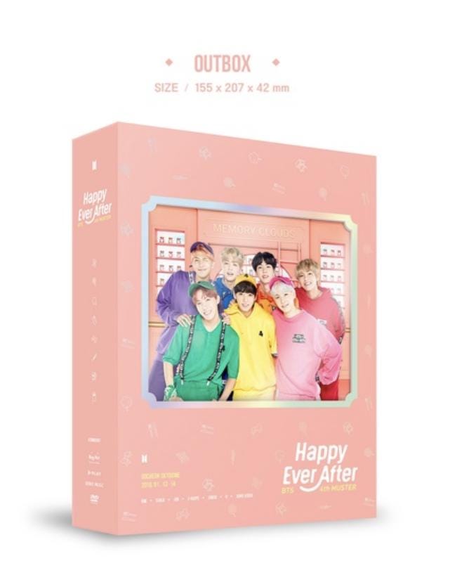 BTS 4th Muster Happy Ever After DVD - Factory Sealed / Brand New