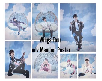 BTS ジン トレカ WINGS Love Yourself Europe BTS Official Wings / Love Yourself / Speak Yourself Final / Map of