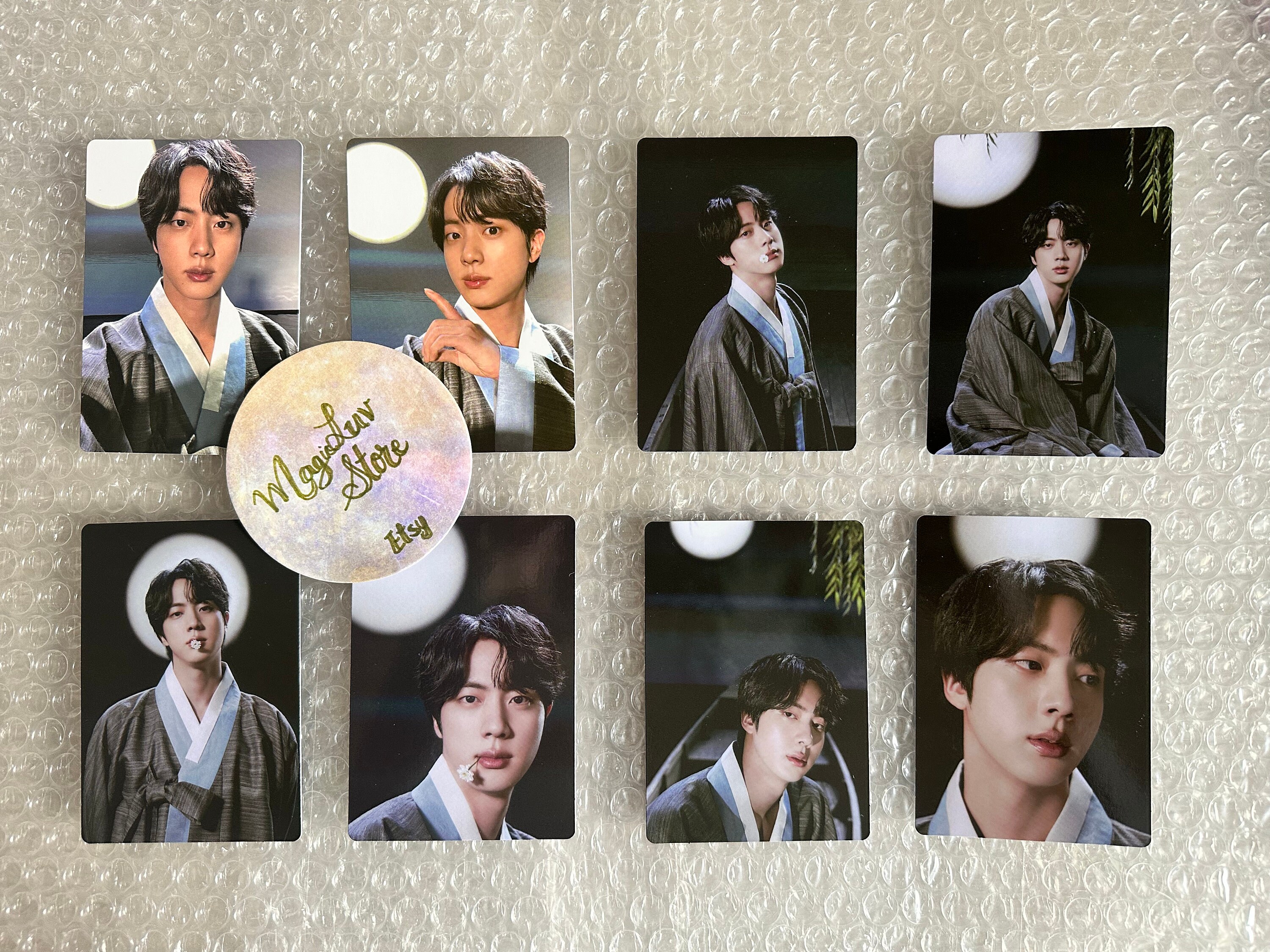 Set de tarjetas fotográficas oficiales de miembros de BTS
