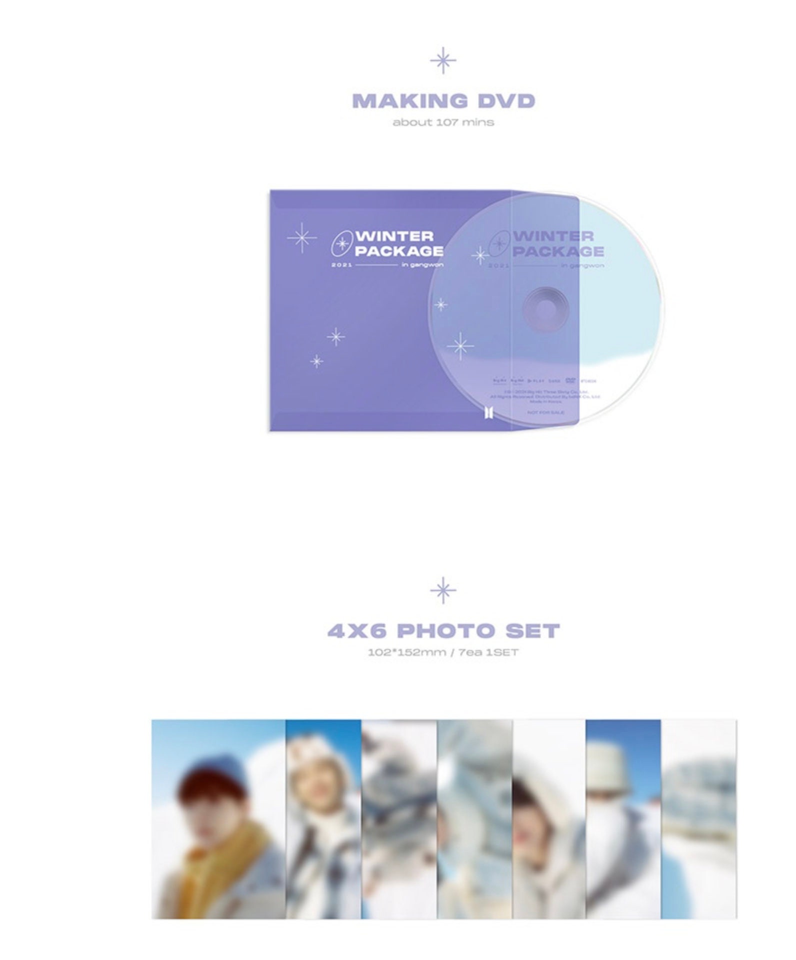 BTS 2021 Winter Package - New & Sealed - US Shipping Only - Etsy