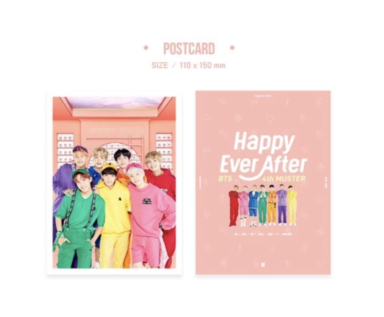BTS 4th Muster Happy Ever After DVD - Factory Sealed / Brand New