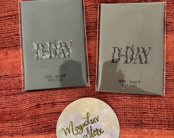BTS AgustD DDay Tour Official Photocard Set - Choose AgustD / Suga Version