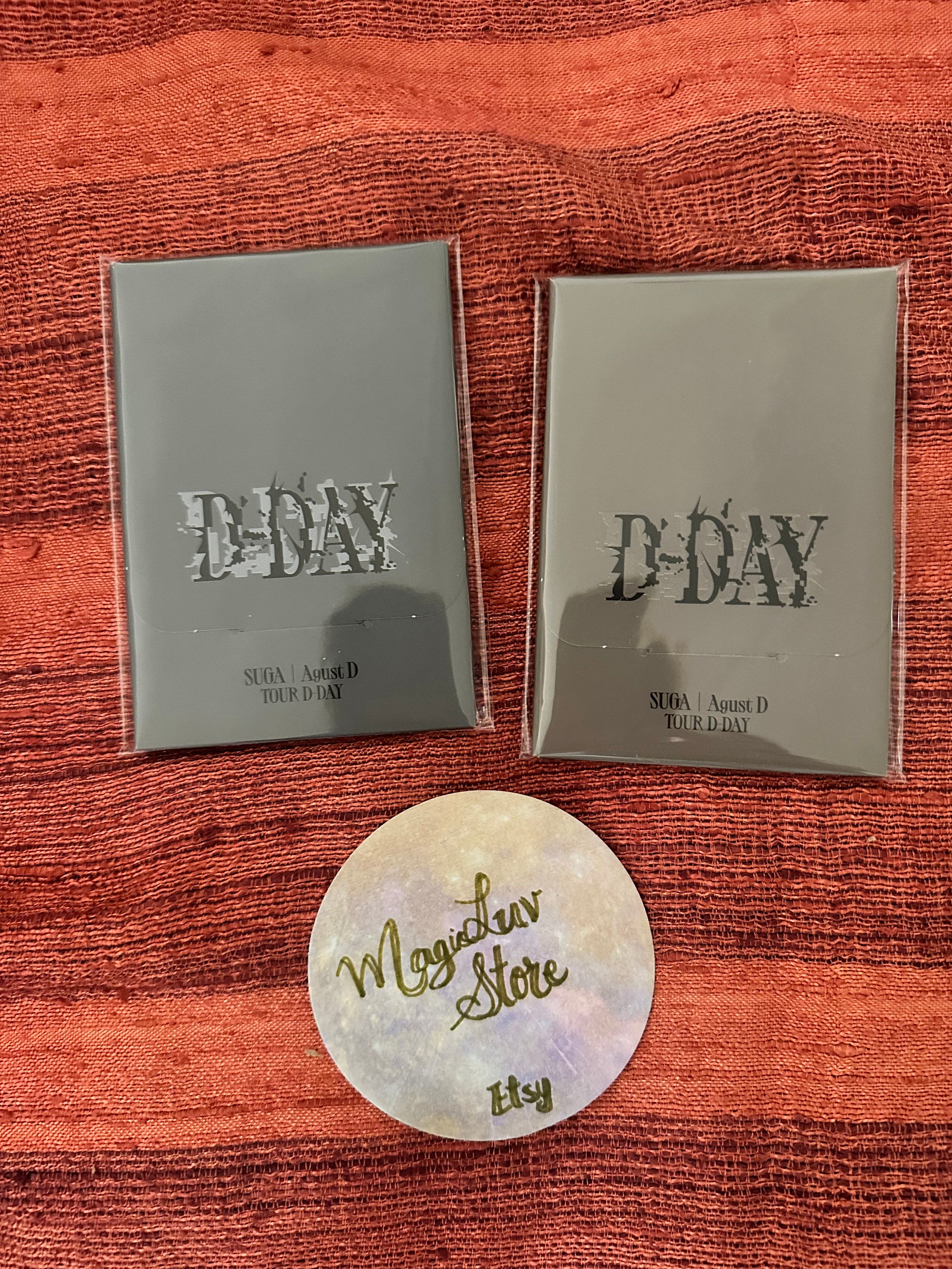 BTS Agustd Dday Tour Official Photocard Set - Choose Agustd / Suga