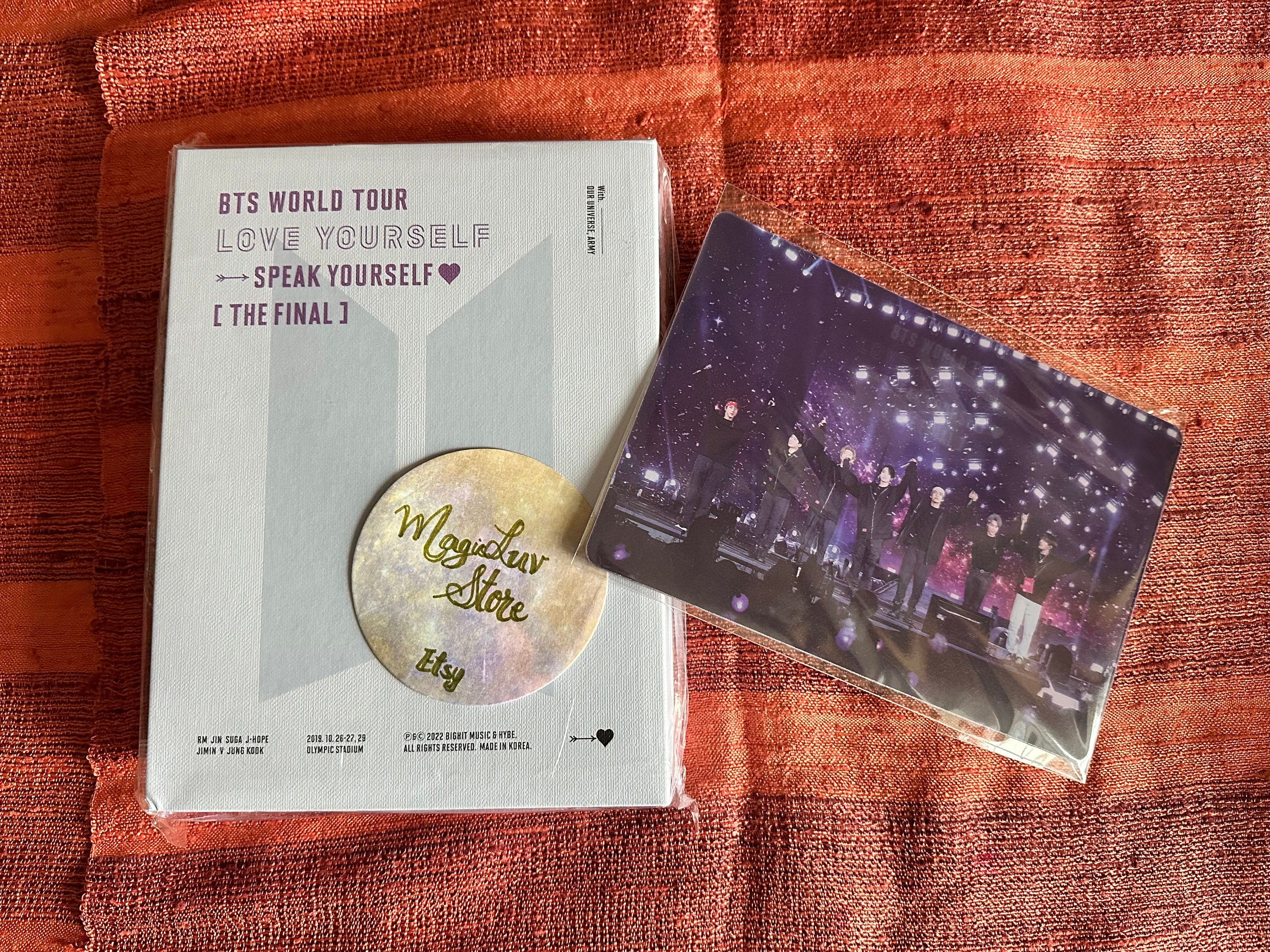 BTS World Tour love Yourself : Speak Yourself SYS the - Etsy