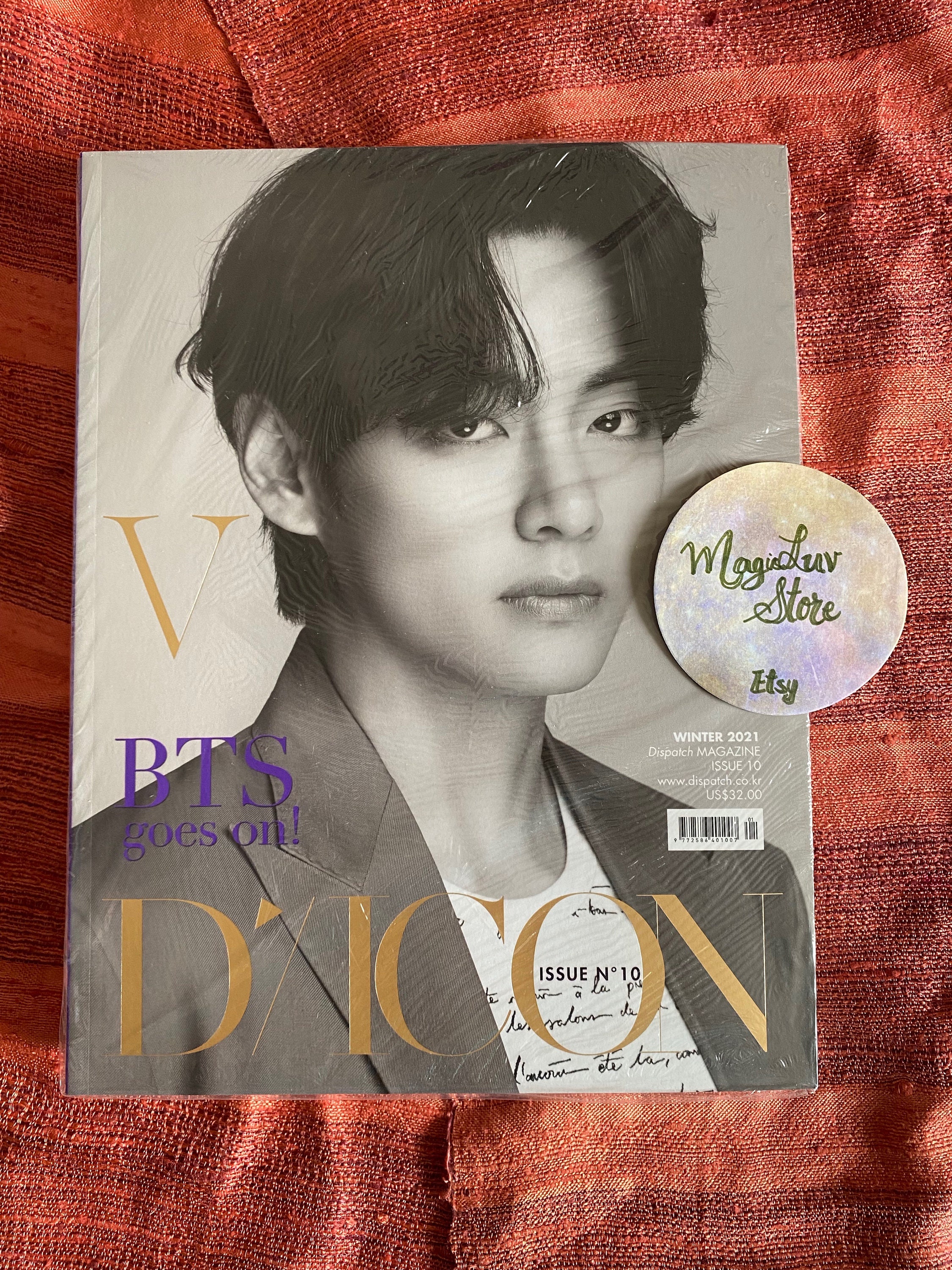 BTS V DICON PHOTOCARD 101 Official Taehyung Photo card Set Louis