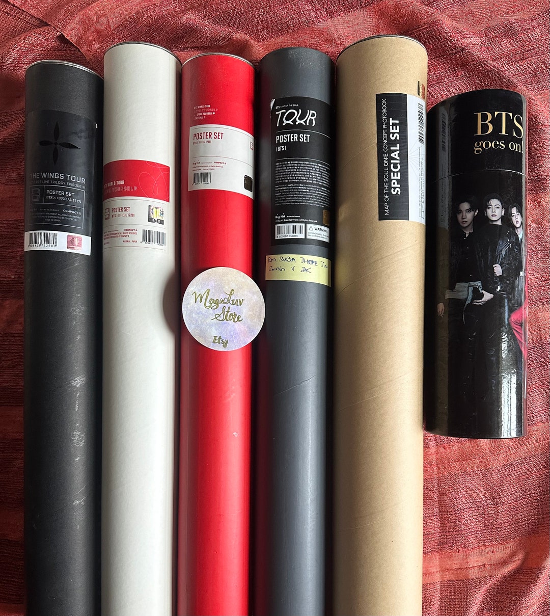 BTS Official Wings / Love Yourself / Speak Yourself Final / Map of