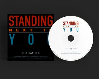 BTS Jungkook Standing Next to You Official CD Single - New & Factory Sealed