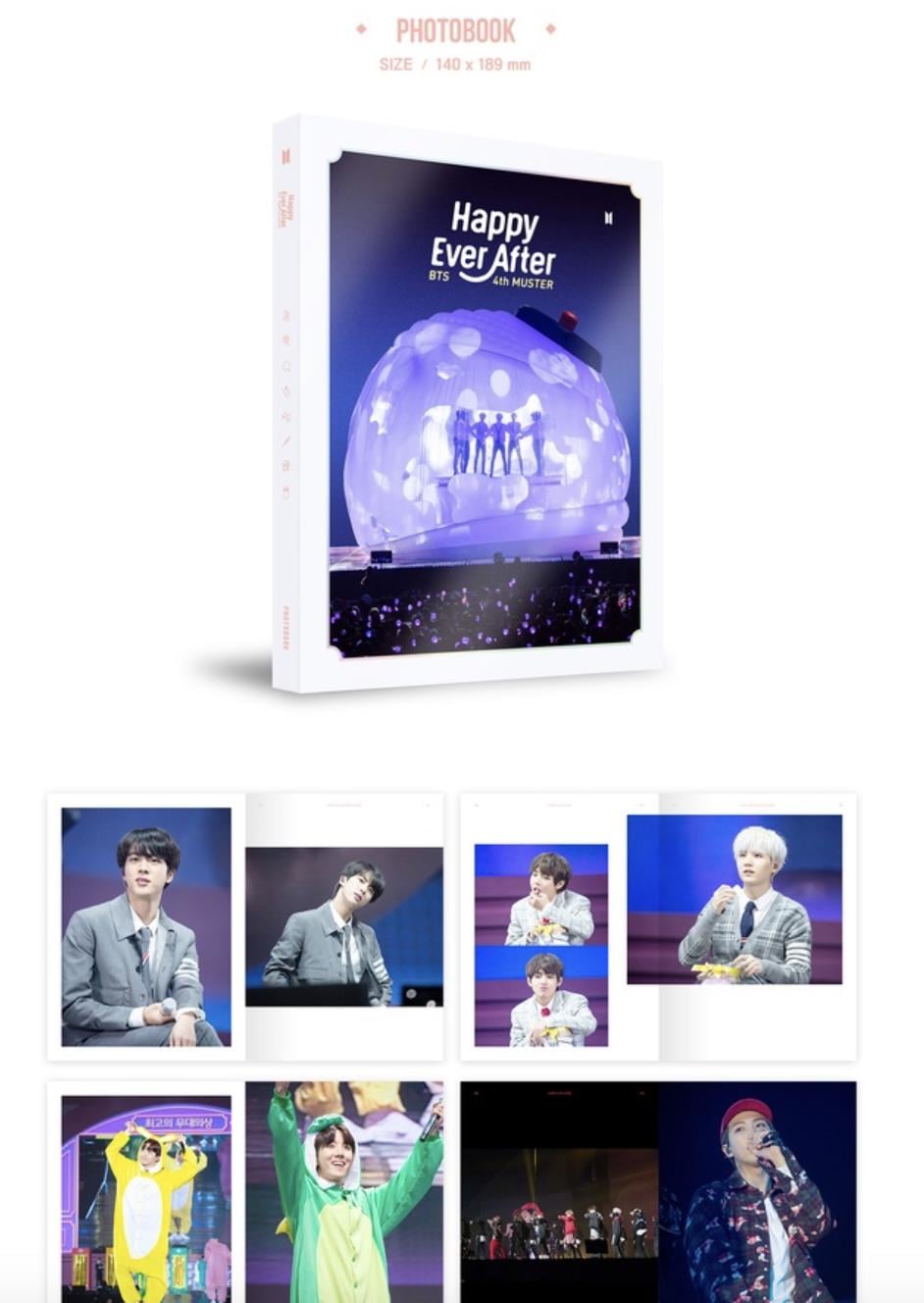 BTS 4th Muster Happy Ever After DVD - Factory Sealed / Brand New