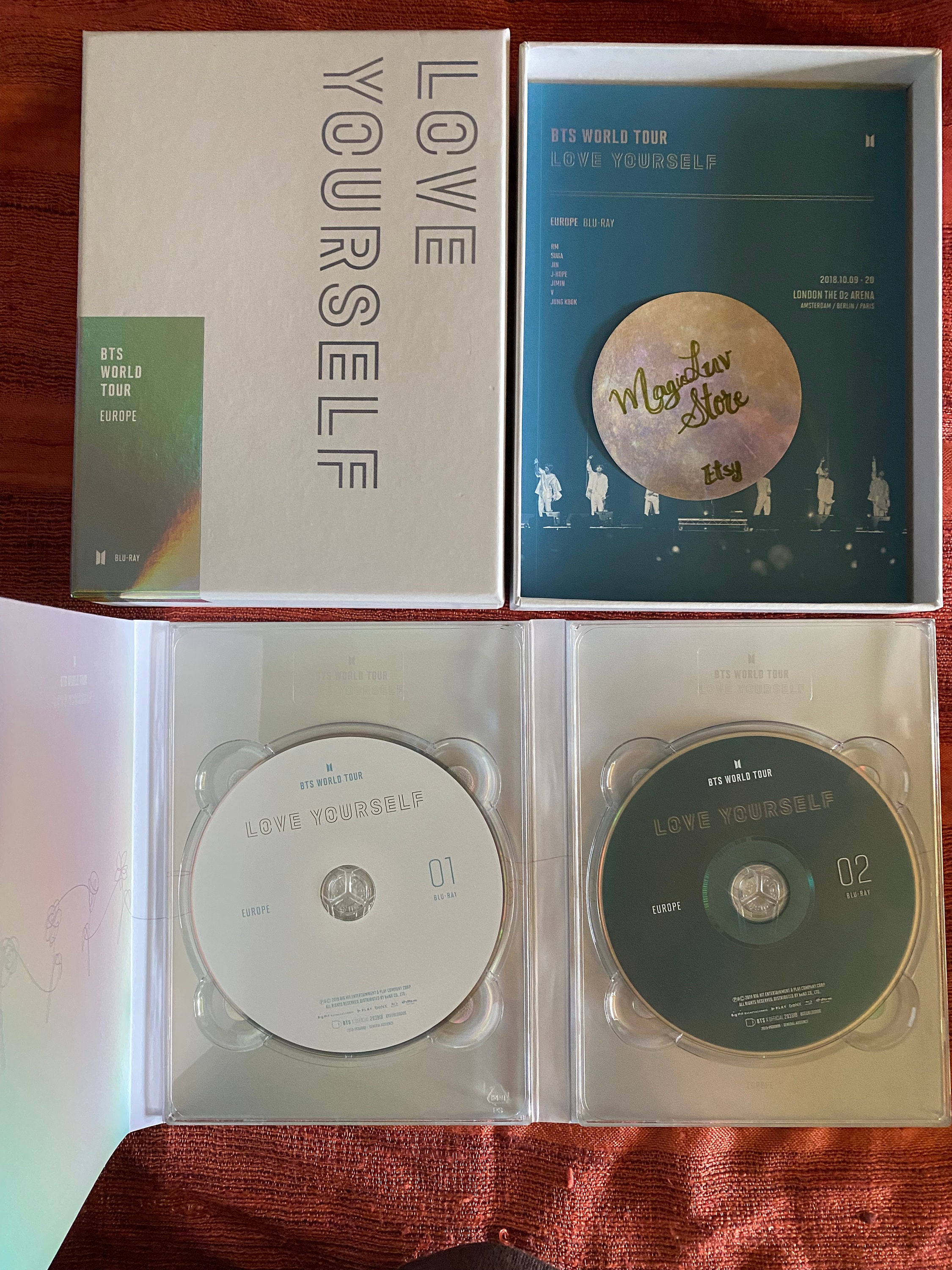 BTS loveyourself EUROPE Blu-ray ホソク