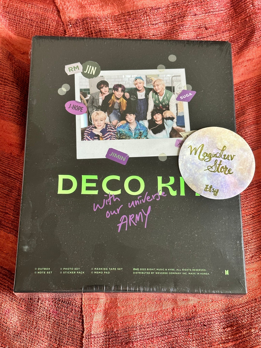BTS Deco Kit - New & Sealed - US Shipping Only - Etsy