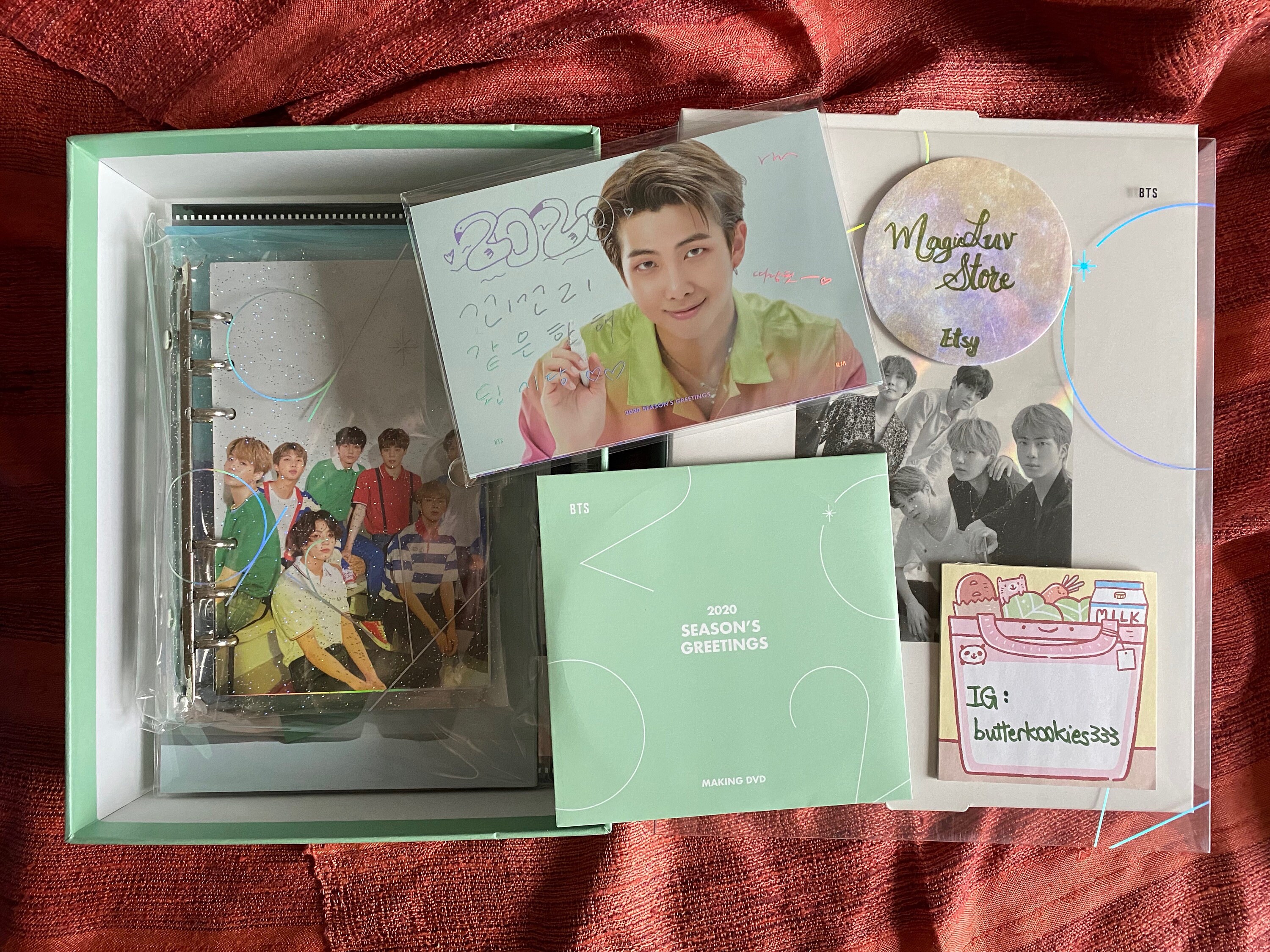 BTS 2020 Season's Greeting - New - No Lenticular PC - US