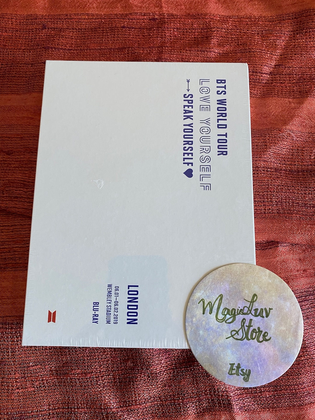 BTS World Tour Speak Yourself London Bluray - New & Sealed - US