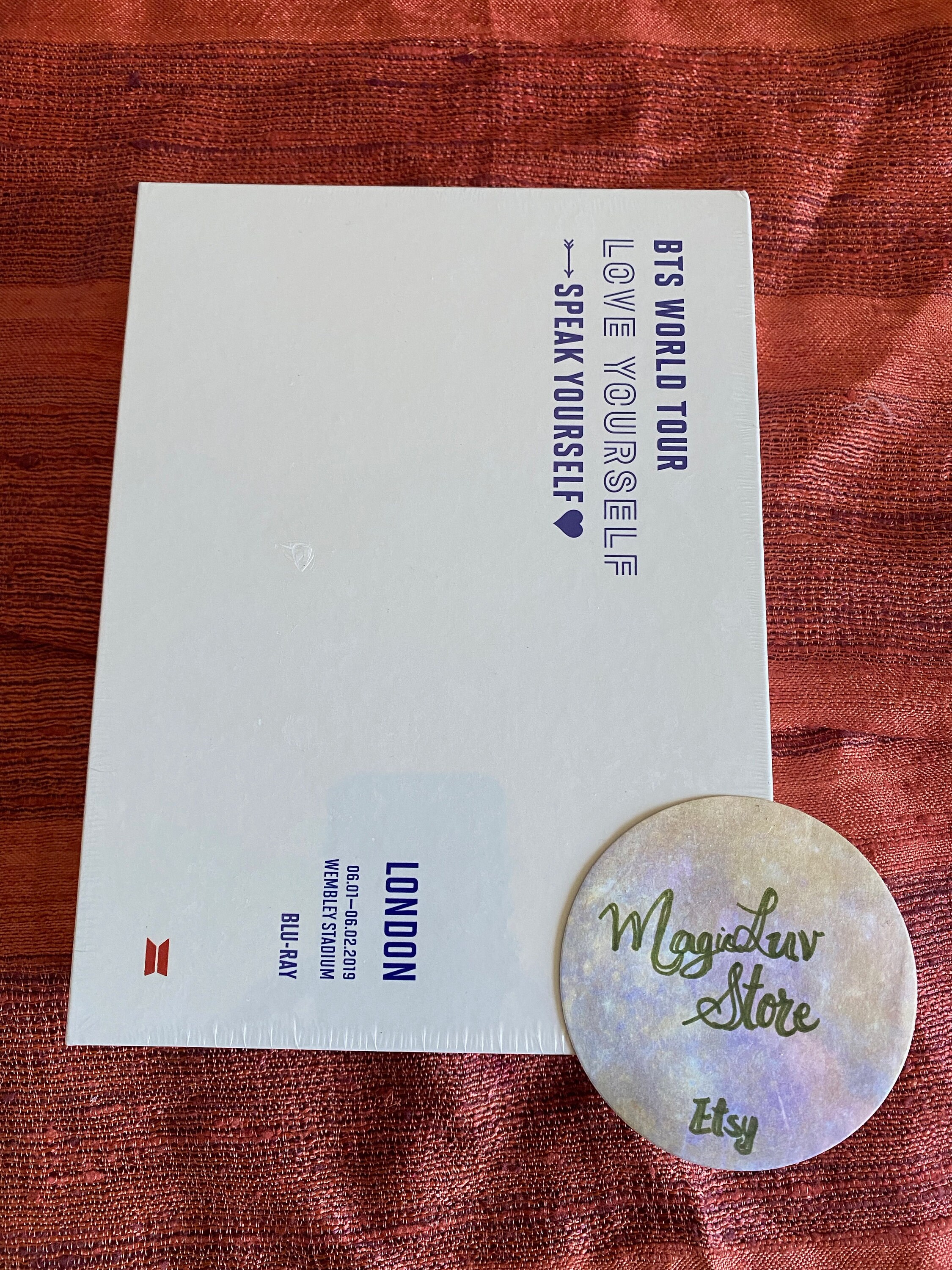 BTS World Tour Speak Yourself London Bluray - New & Sealed - US