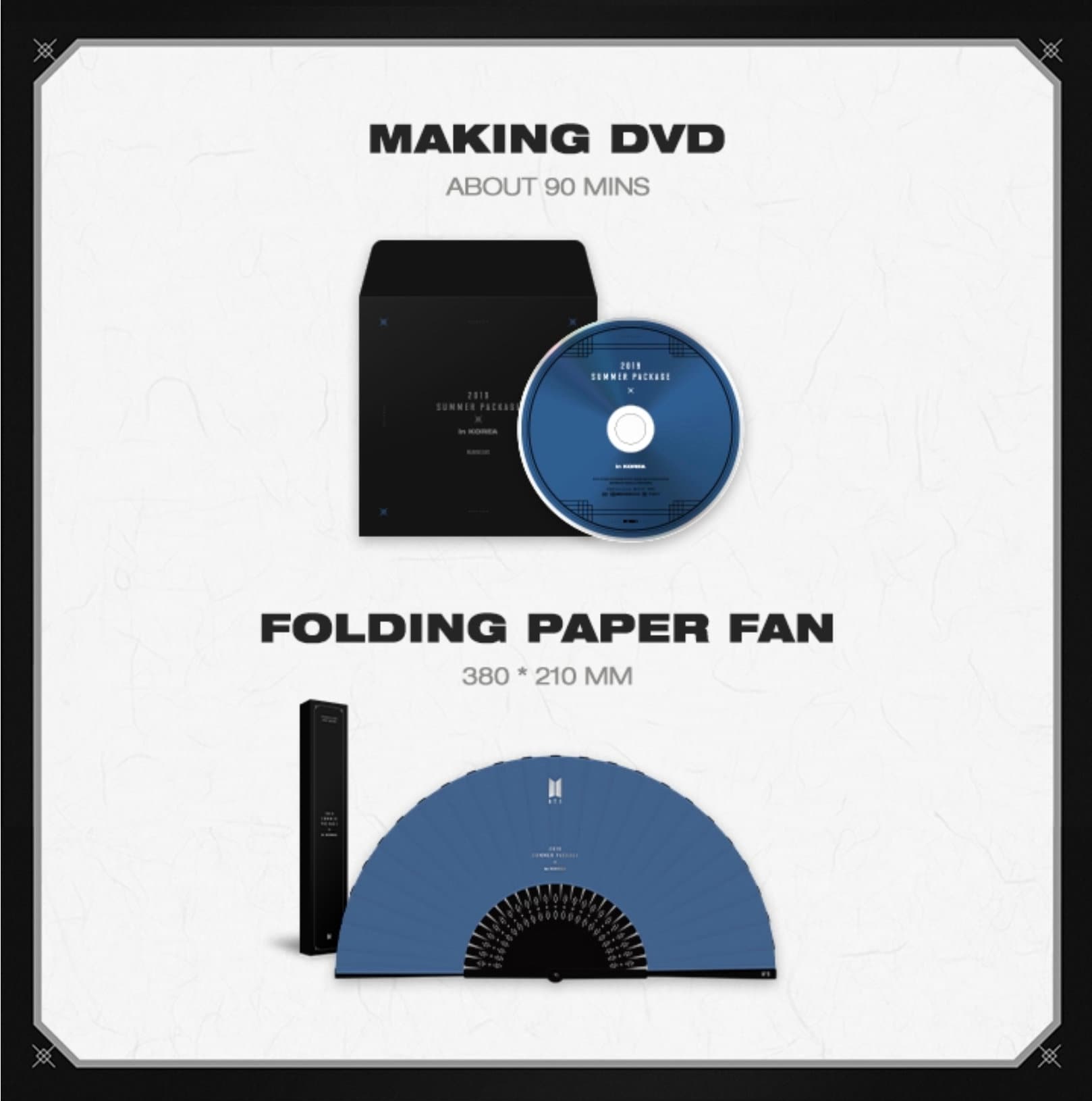 BTS Summer Package 2019 Opened / Incomplete / New - US Shipping