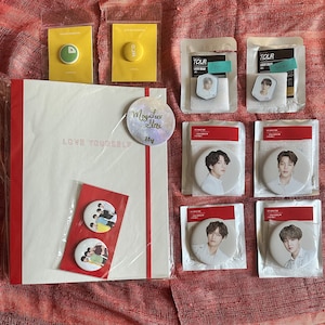 BTS Official Can Badge Lucky Draw Love Yourself Japan / Speak Yourself Final / Map Of The Soul Tour