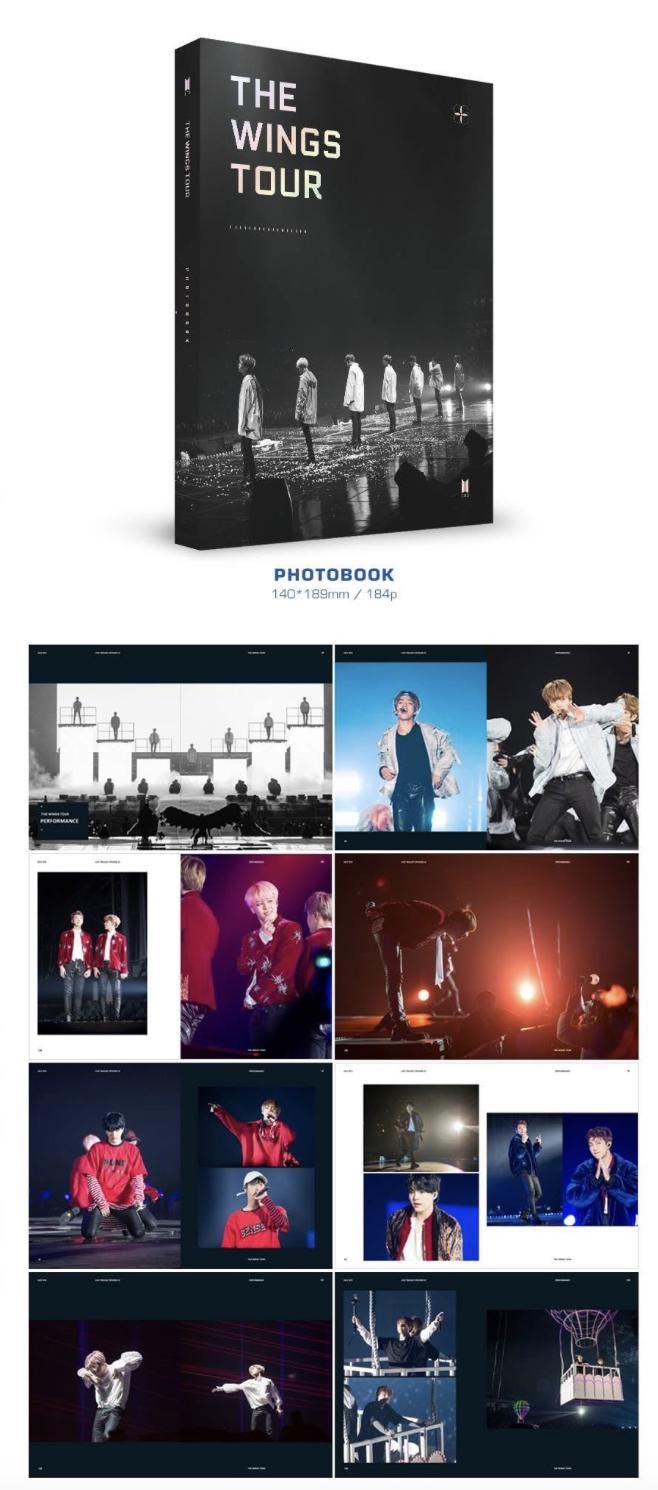 BTS Wings Tour DVD - Factory Sealed / Brand New - US Shipping Only
