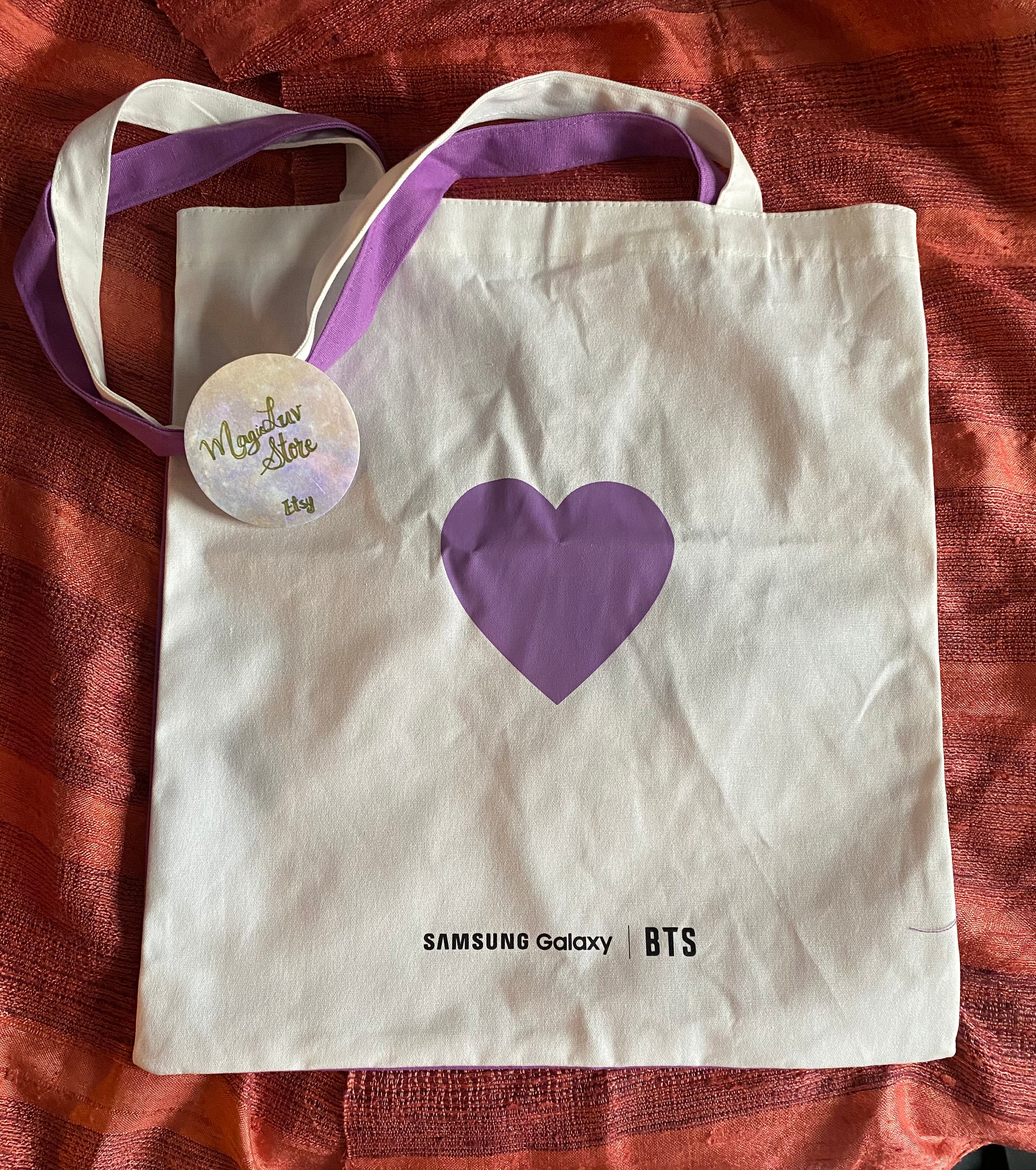 BTS Samsung Pop Up Store New York Official Tote Bag