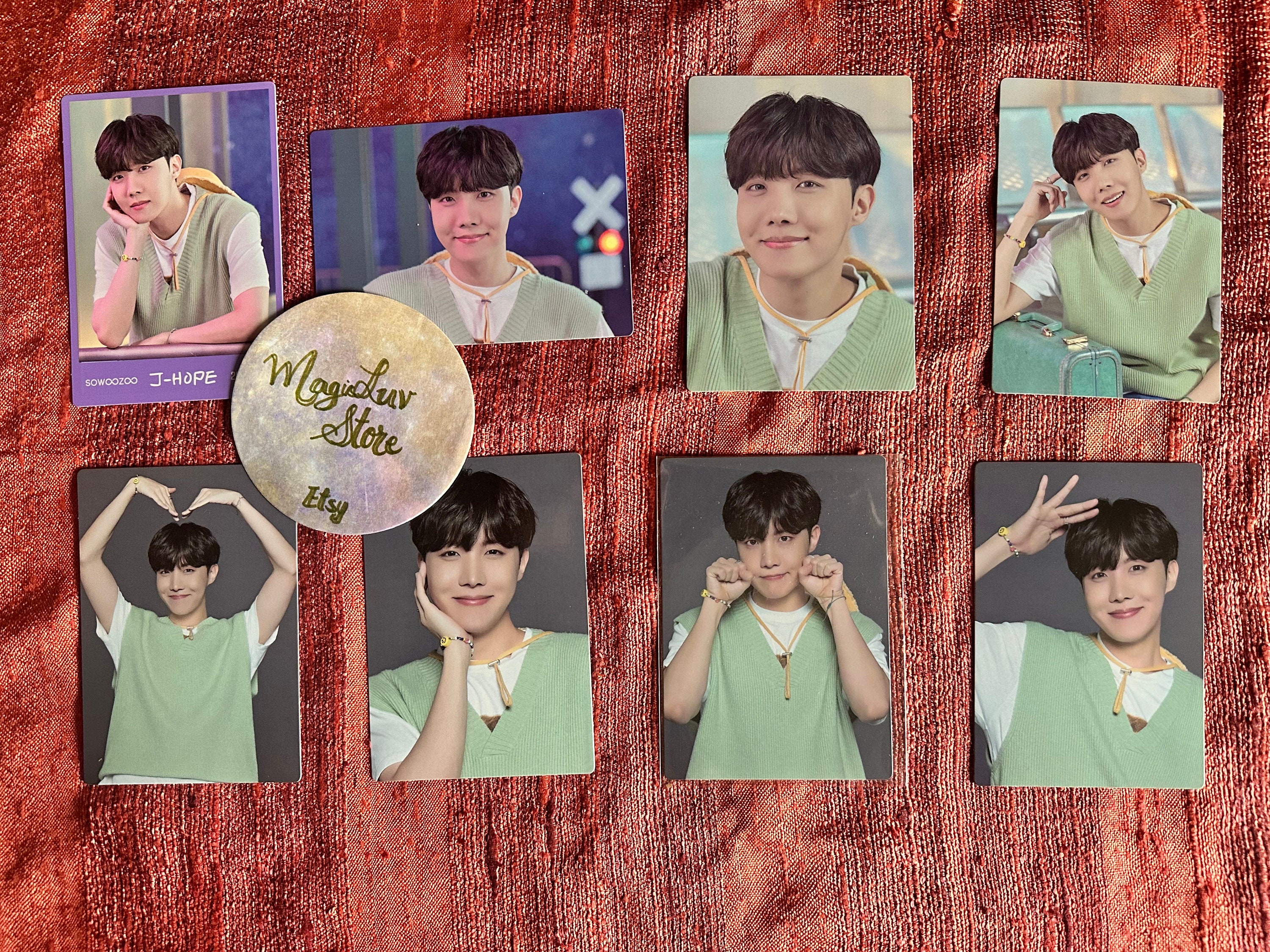 BTS Sowoozoo Official Mini Photocard - Choose PC Options - Etsy