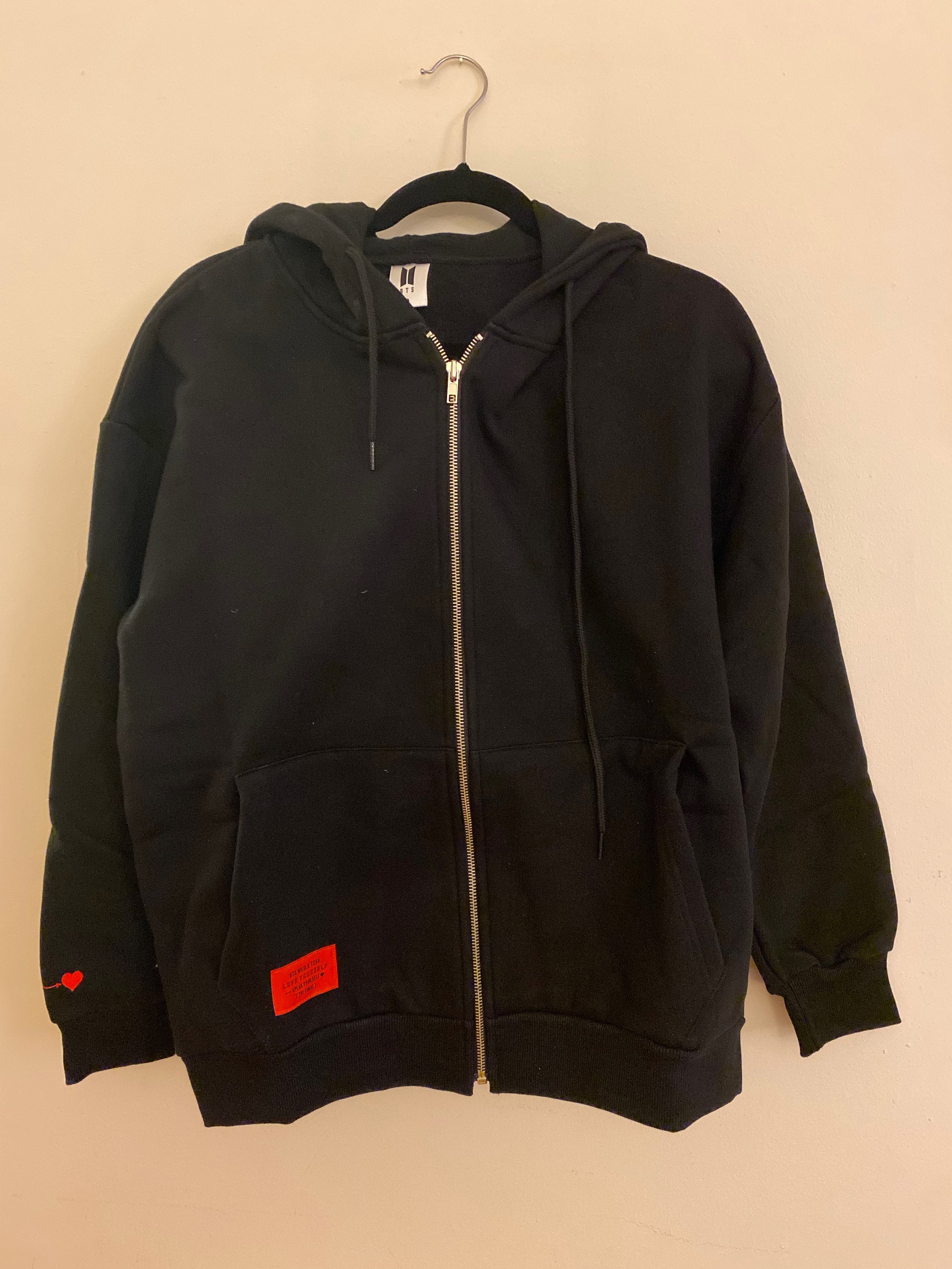 BTS SYS ファイナル フーディ パーカー BTS Official SYS Speak Yourself Final Zip up Hoody Size 1 or 2