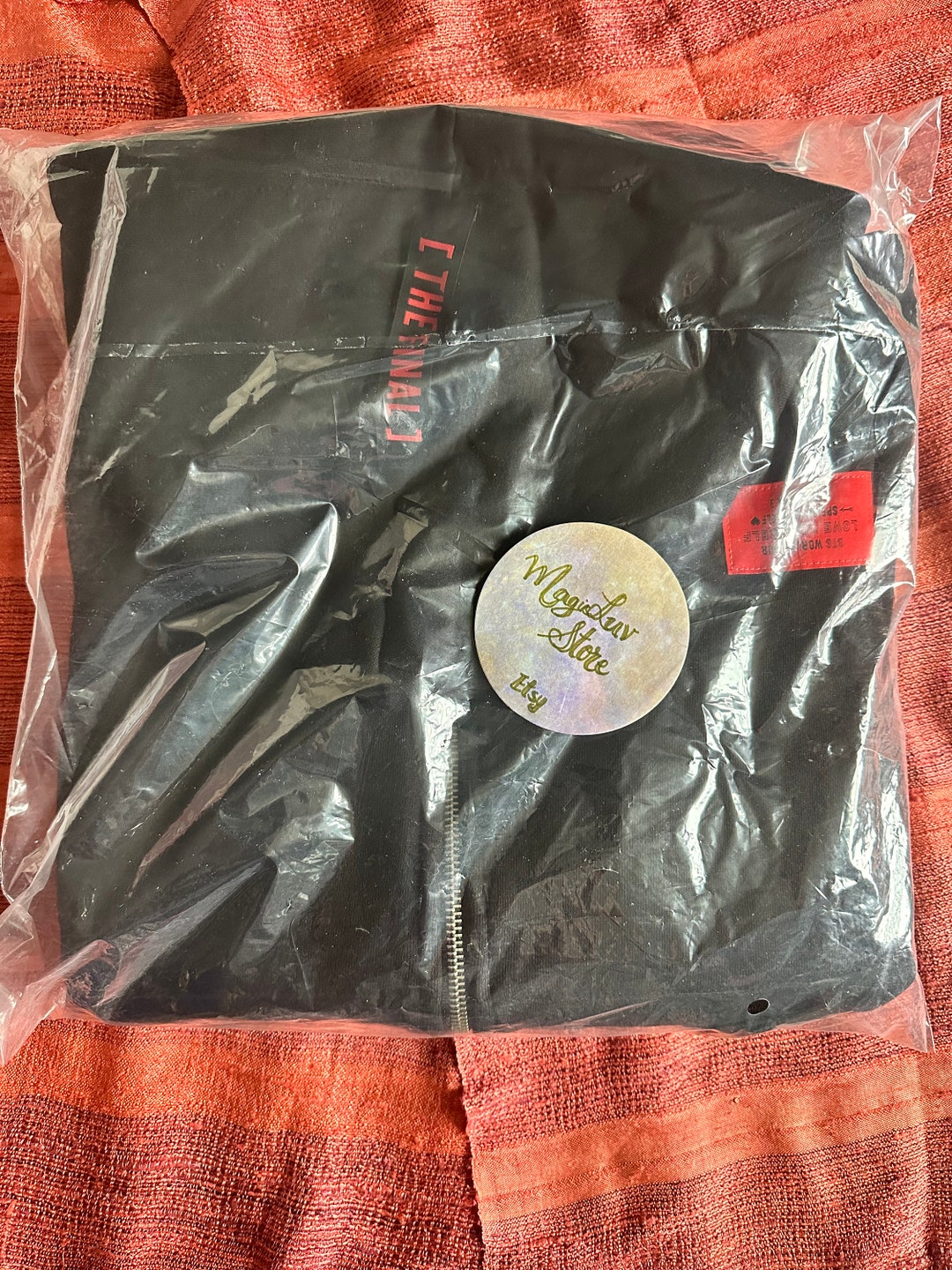BTS Official SYS Speak Yourself Final Zip up Hoody Size 1 or 2