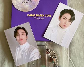 BTS Bang Bang Con Official Photocard Holder Keyring JUNGKOOK