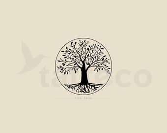 Tree of Life Temporary Tattoo (Set of 3)