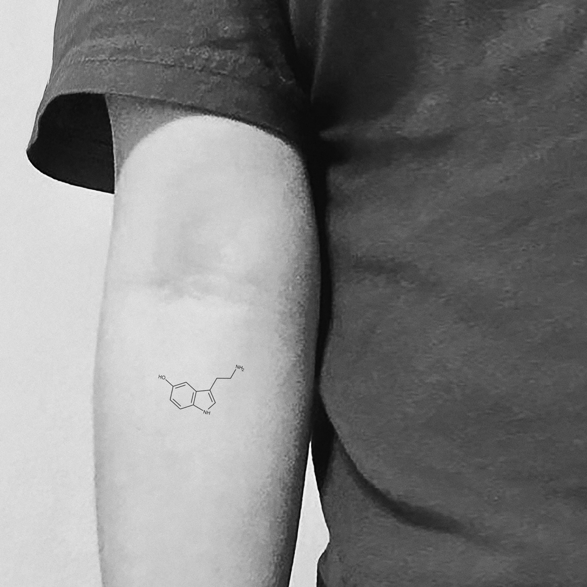 Molecule Tattoo - Etsy