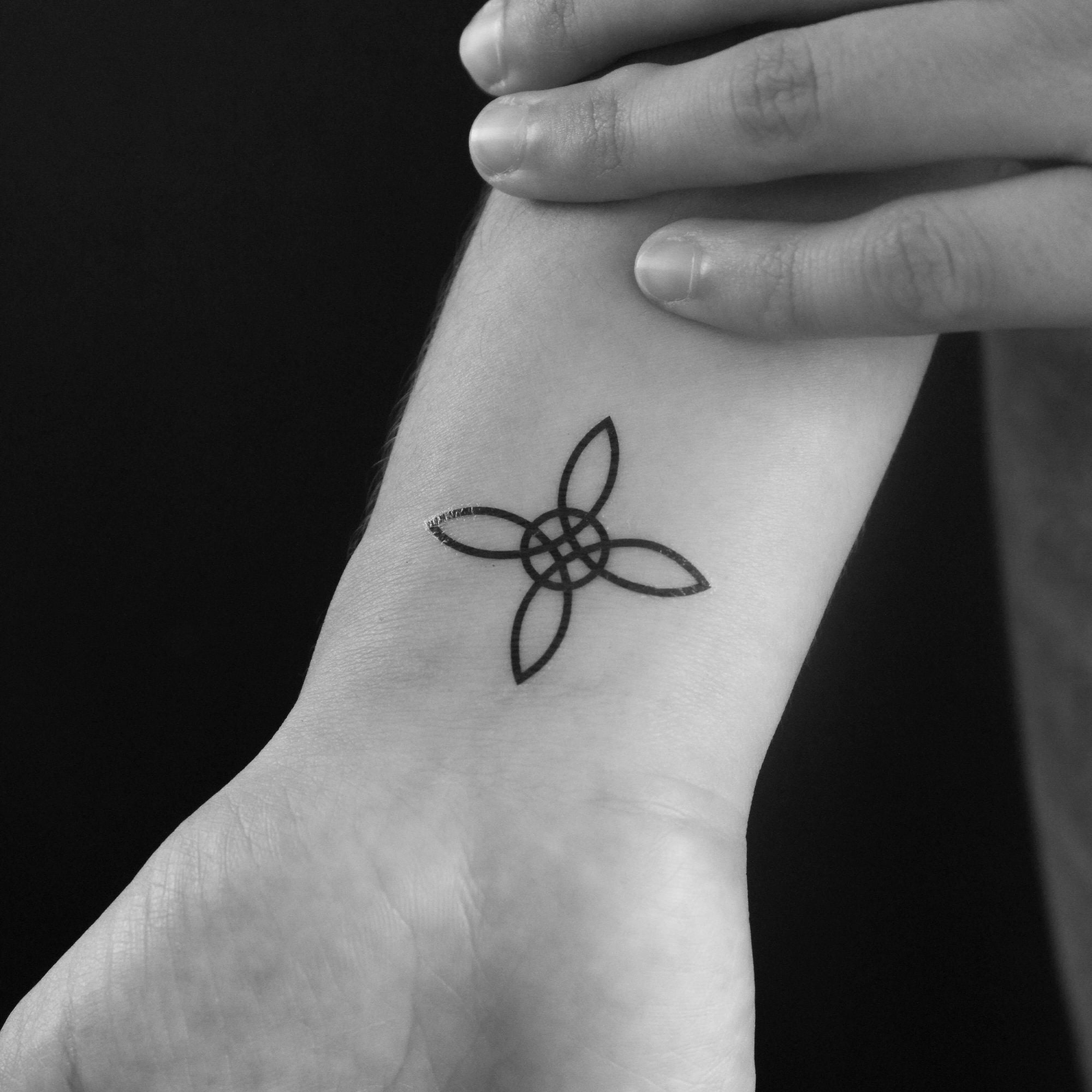 Witch's Knot Temporary Tattoo (set of 3) - Etsy, image size:2000x2000