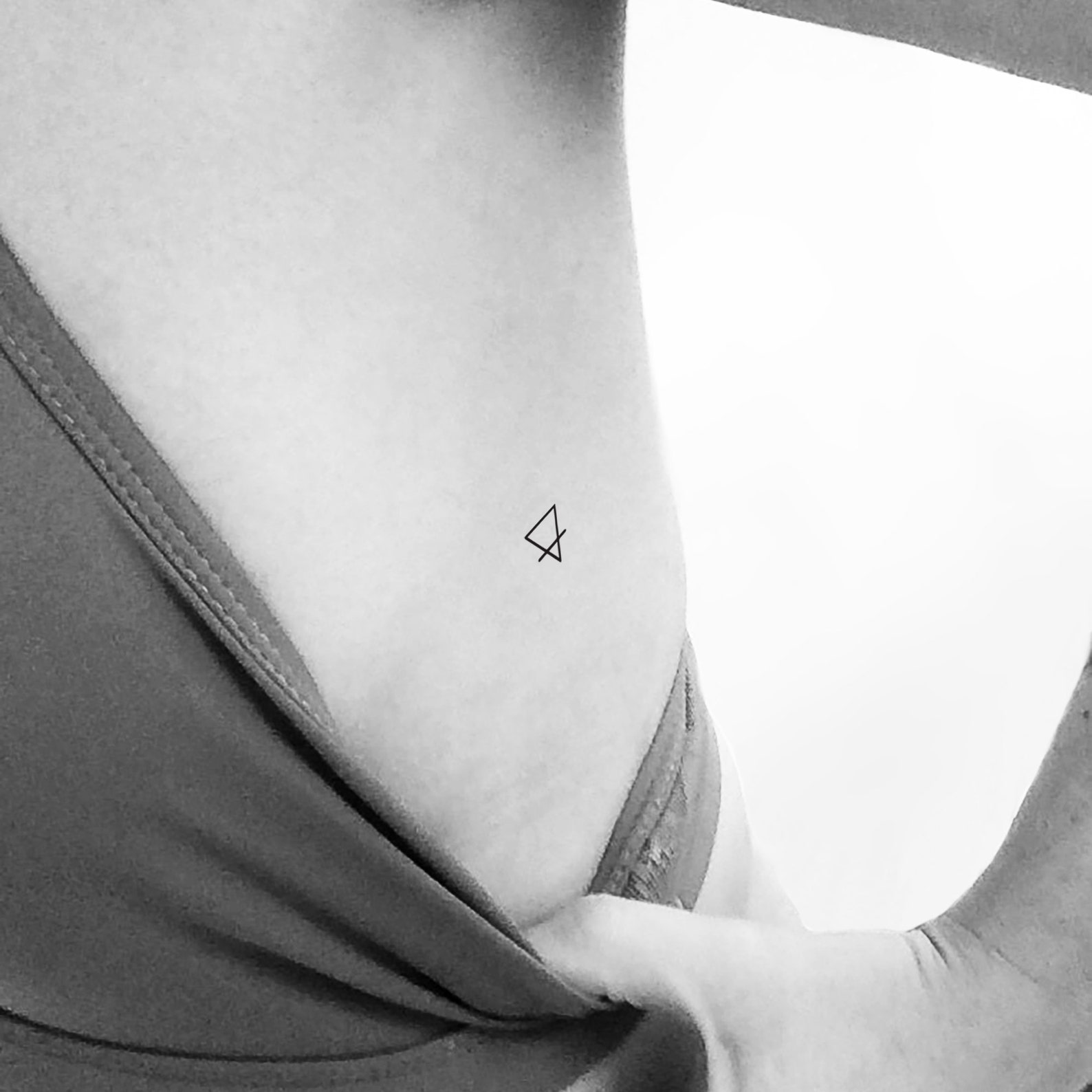 Earth Alchemy Symbol Temporary Tattoo Set Of 3 Etsy