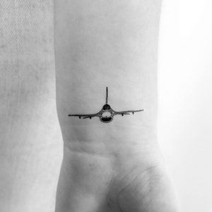 F-16 Temporary Tattoo (Set of 3)