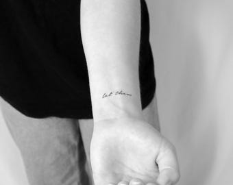 Let Them tijdelijke tattoo (set van 3)