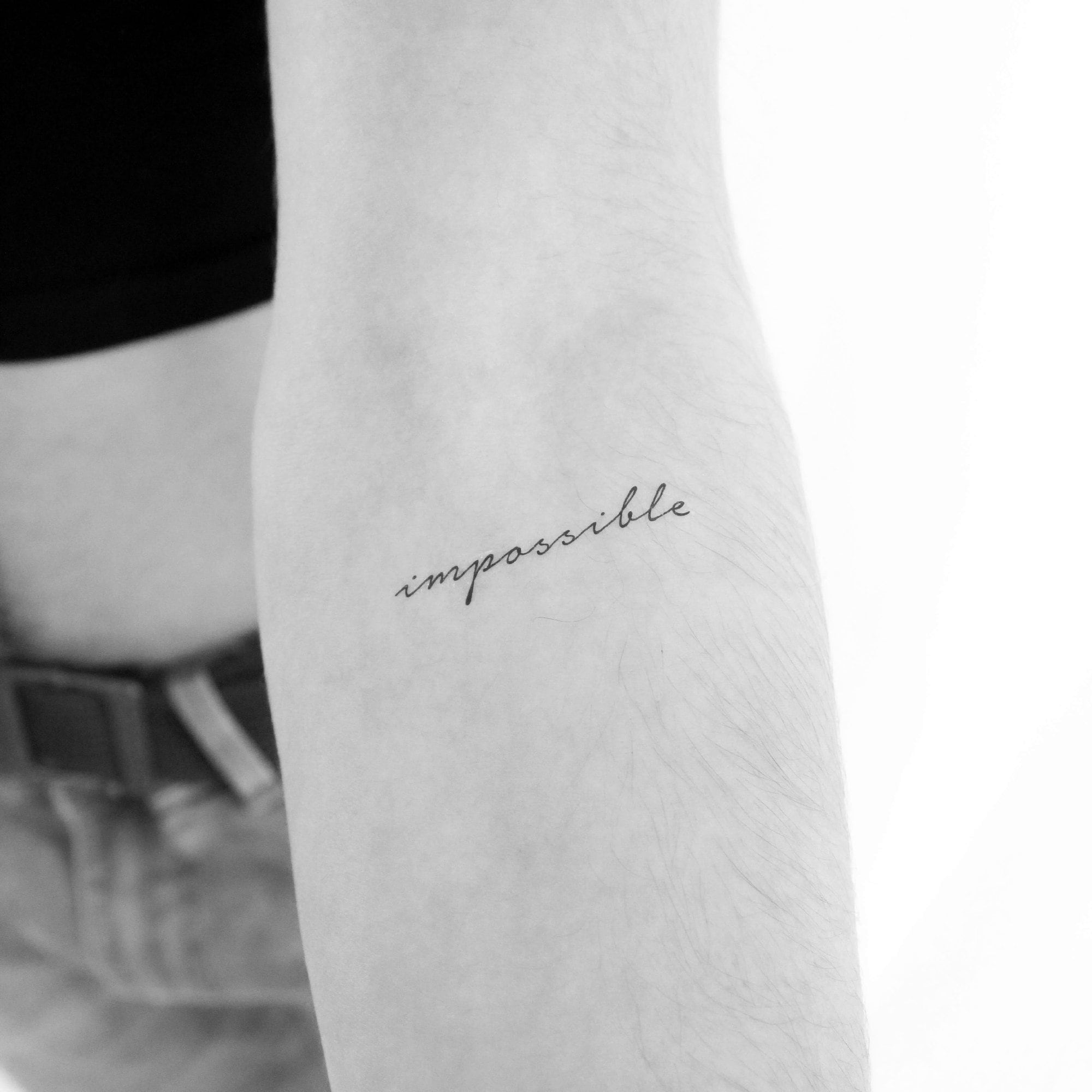 Nothing Is Impossible in Ink