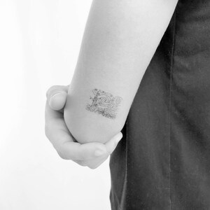 Tatuaggio Temporaneo Notte Stellata (Set di 3)