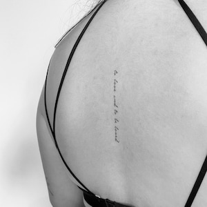 To Love And To Be Loved Temporary Tattoo (Set of 3)