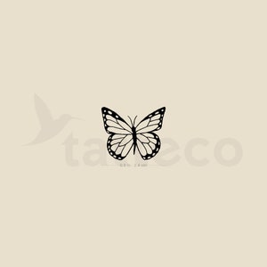 Butterfly Temporary Tattoo (Set of 3)