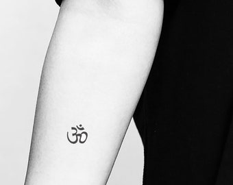 Om Temporary Tattoo (Set of 3)