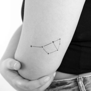 Pleiades Asterism Temporary Tattoo (Set of 3)