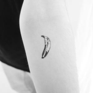 Banana Temporary Tattoo (Set of 3)