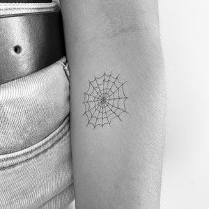 Spiderweb Temporary Tattoo (Set of 3)