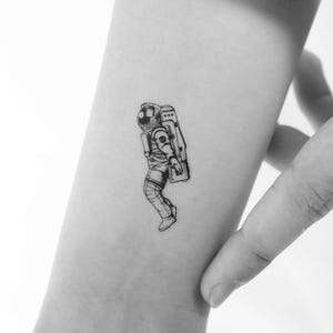 Tatuaggio temporaneo dell'astronauta (set di 3)