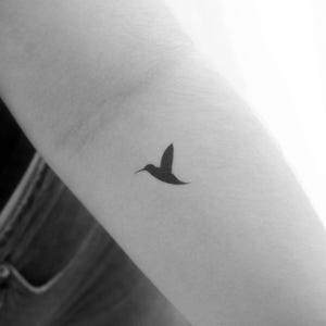 Tatteco Hummingbird (Left) Temporary Tattoo (Set of 3)