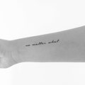No Matter What Temporary Tattoo (Set of 3) product logo