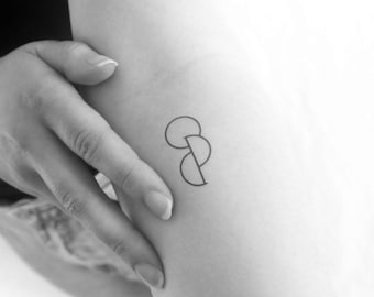Organspender temporäres Tattoo (3er Set)