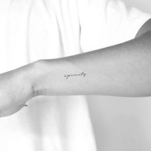 Apricity temporäres Tattoo (3er Set)