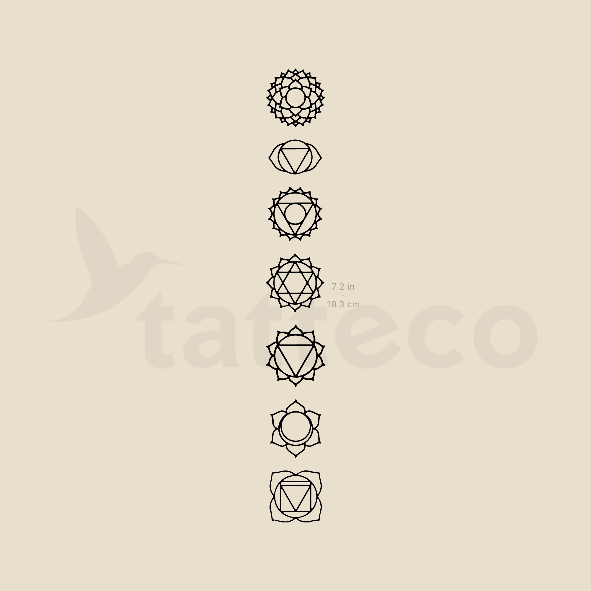 50 Free 7 Unique Chakras Tattoo Designs 2022 Updated