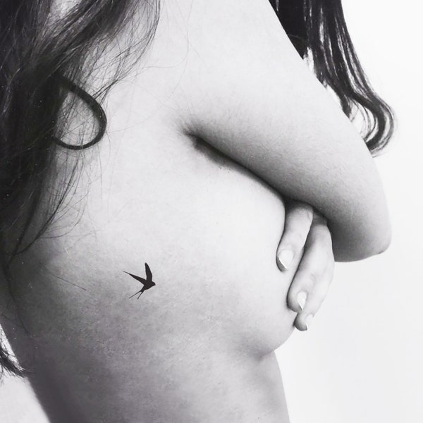 Swallow Temporary Tattoo (série de 3)