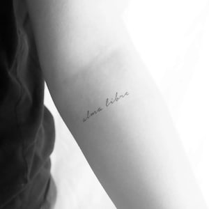 Alma Libre temporäres Tattoo (3er Set)