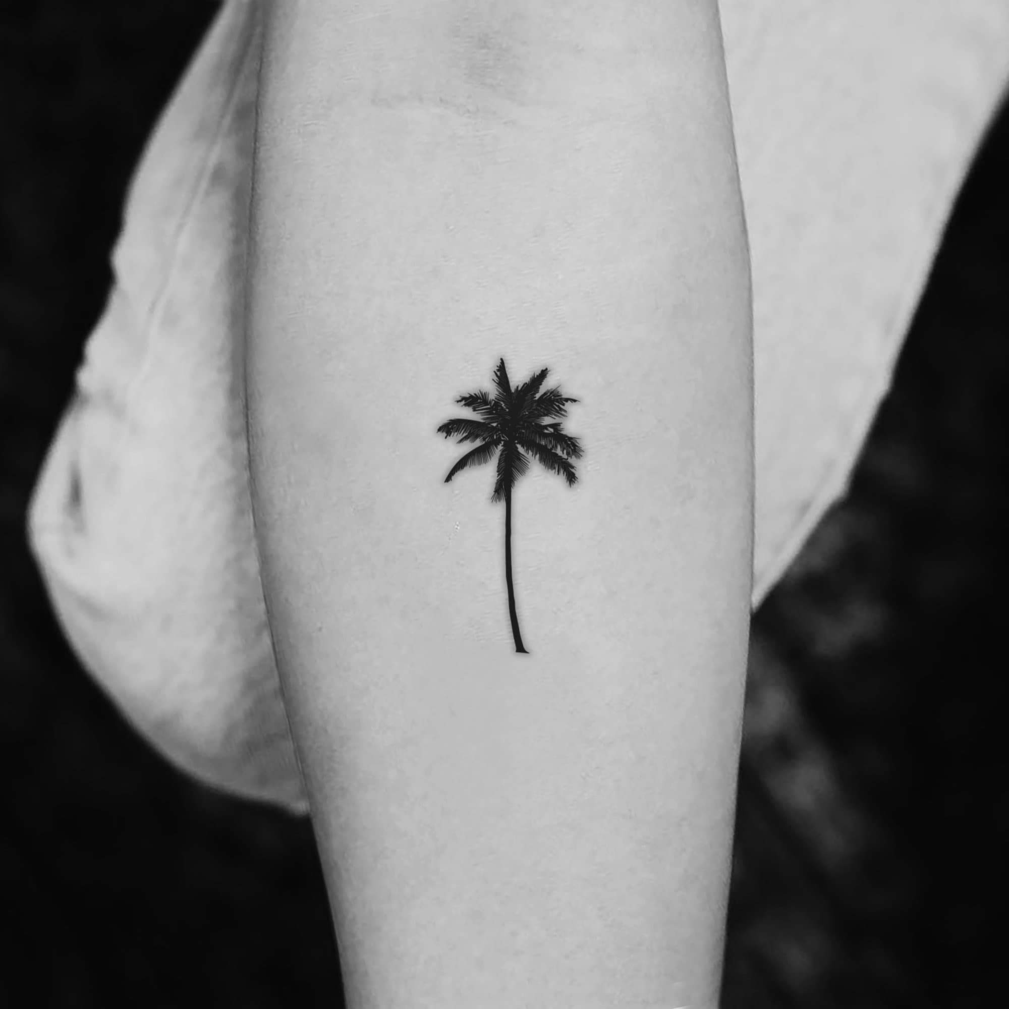 Top 20 Palm Tree Tattoos Collection for Boys  Girls