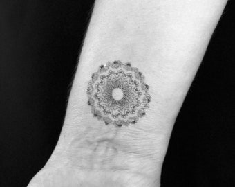 Mandala Temporary Tattoo (Set of 3)